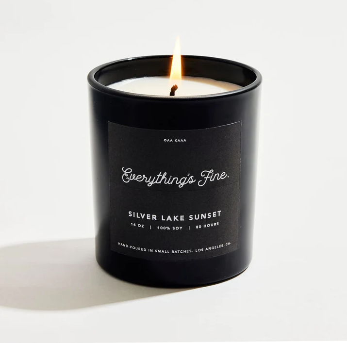 Everything’s Fine :: Silver Lake Sunset Candle 14oz