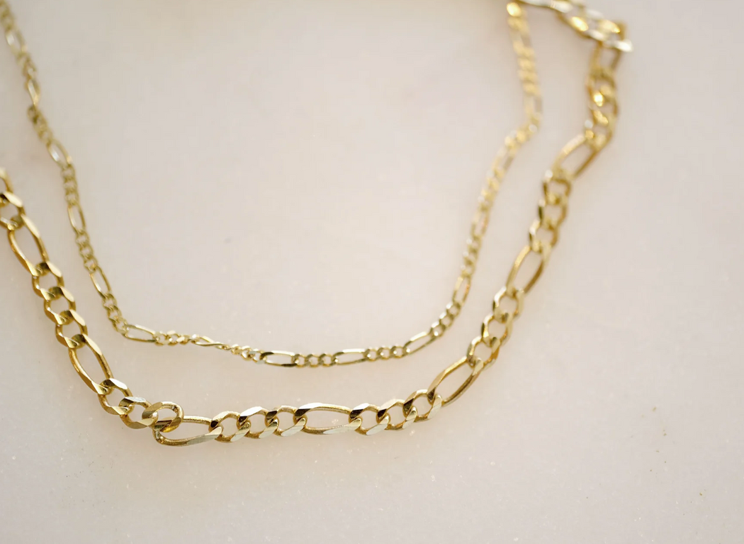 Gjenmi :: Small Fig Chain Necklace 14K