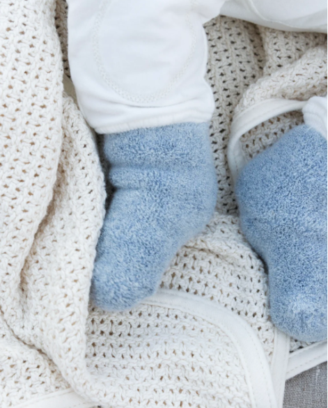 Fog Linen :: Baby Pile Socks