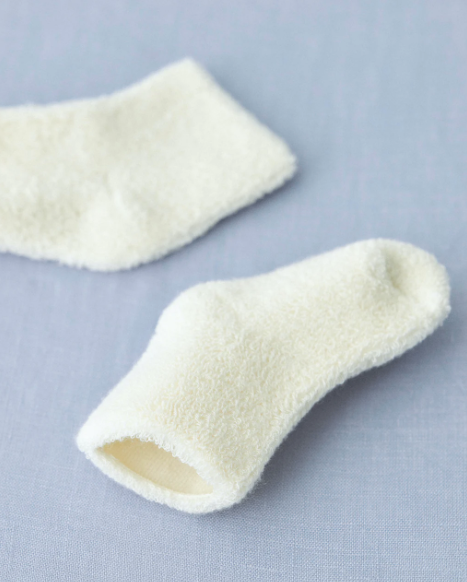 Fog Linen :: Baby Pile Socks