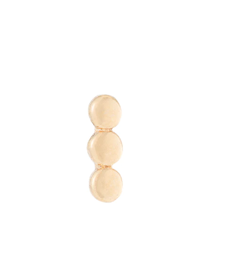 Jennie Kwon Designs :: 3 Dot Stud Earring SINGLE