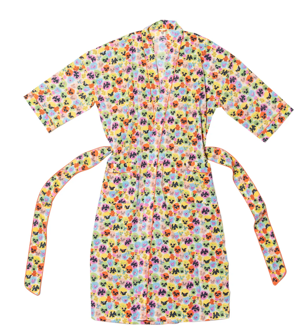 Blockshop Textiles :: Pansies Robe