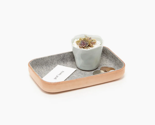 Graf Lantz :: Small Leather/Felt Lined Catchall