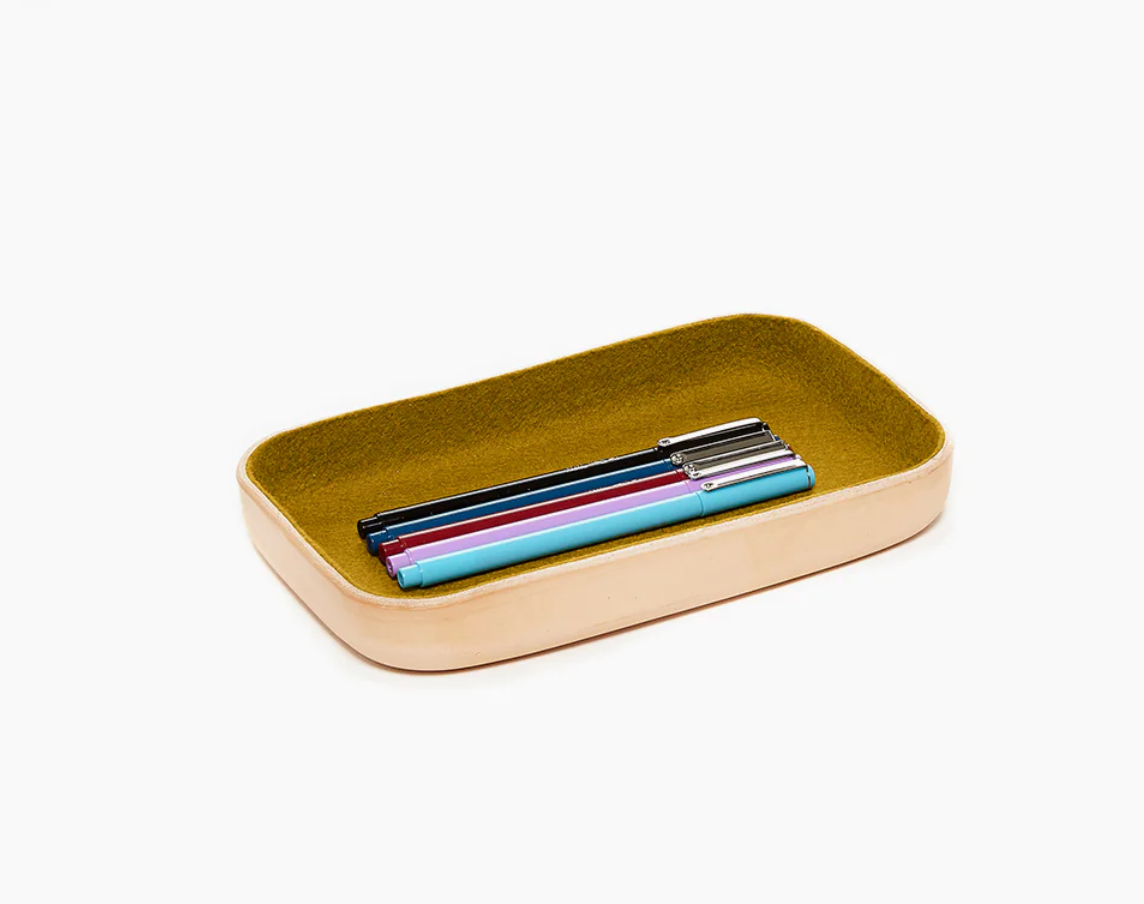 Graf Lantz :: Small Leather/Felt Lined Catchall