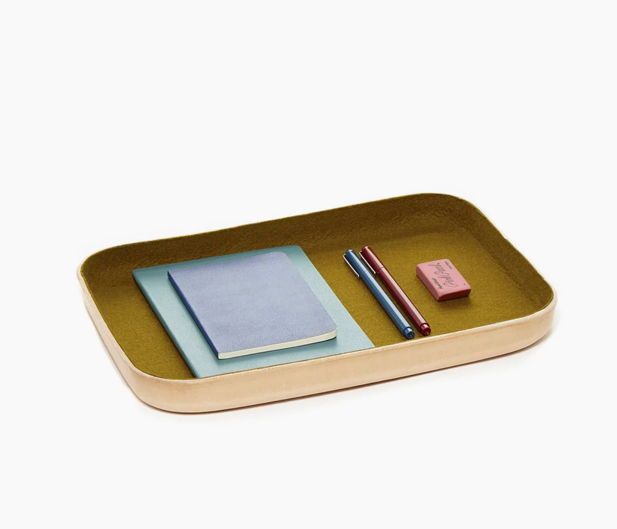 Graf Lantz :: Large Leather/Felt Lined Catchall