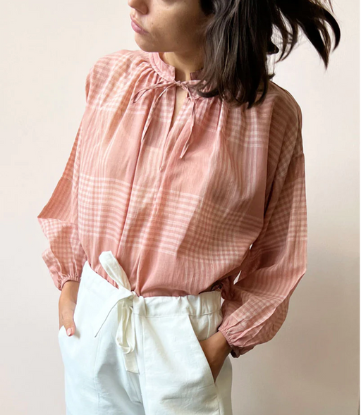 Two :: Tie neck Blouse