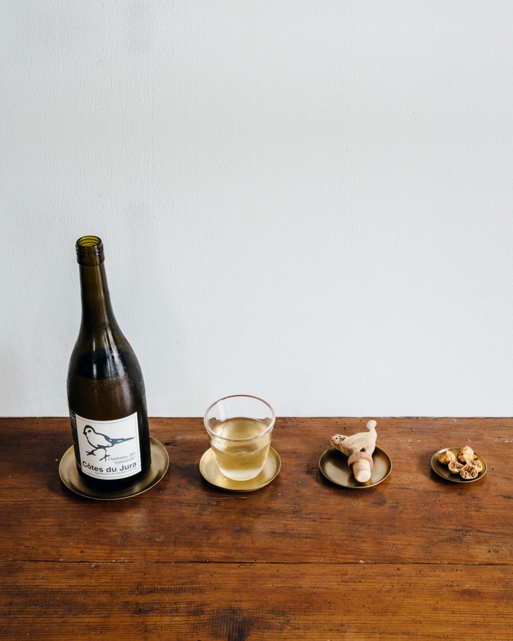 Fog Linen :: Brass Round Plate, Small